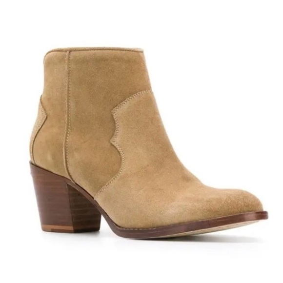 Zadig & Voltaire Molly Suede Ankle Boots - Picture 1 of 9